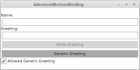 Advanced Button Binding App Screenshot