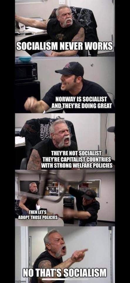 American Chopper Socialism meme