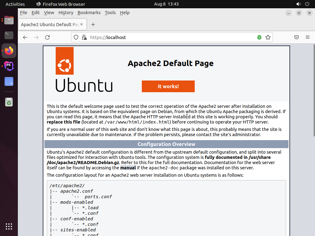 Screenshot of the Firefox Xdebug Helper with debug activated