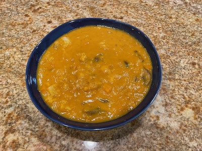 Picture of bowl of the soup